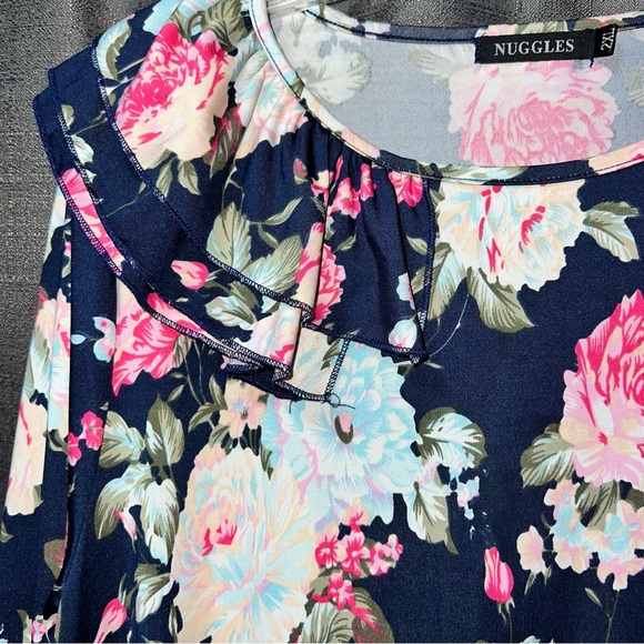 Nuggles Floral Too Ruffle - Picture 5 of 7
